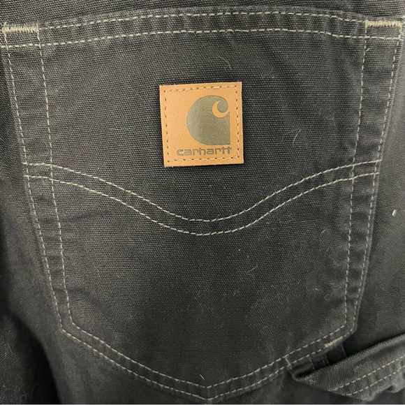 NWT Carhartt men’s Canvas Carpenter Jean - Picture 4 of 7